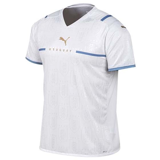Tailandia Camiseta Uruguay 2ª 2021 Blanco